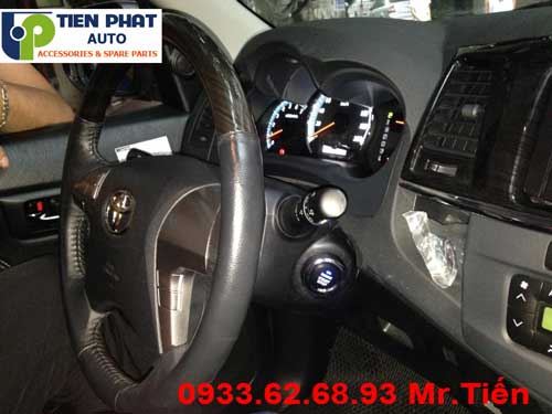 lap engine start stop cho toyota Fortuner 2016